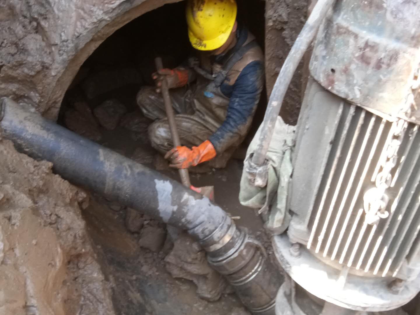 英州镇管道清淤