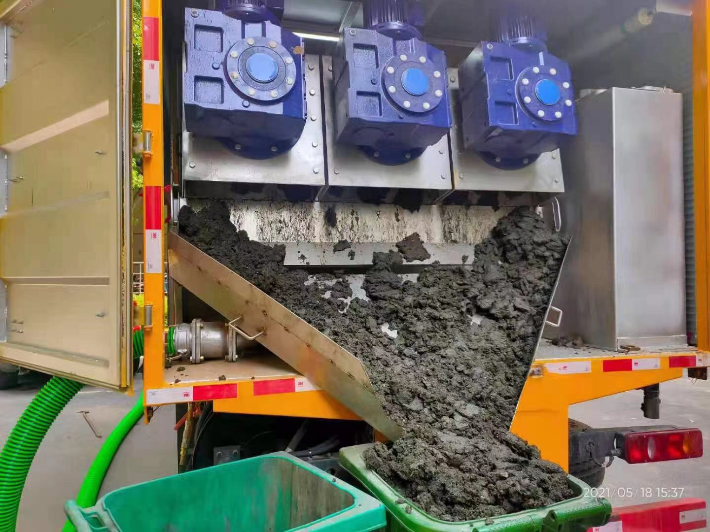 英州镇化粪池清掏城市维护站-泥浆净化干湿分离处理